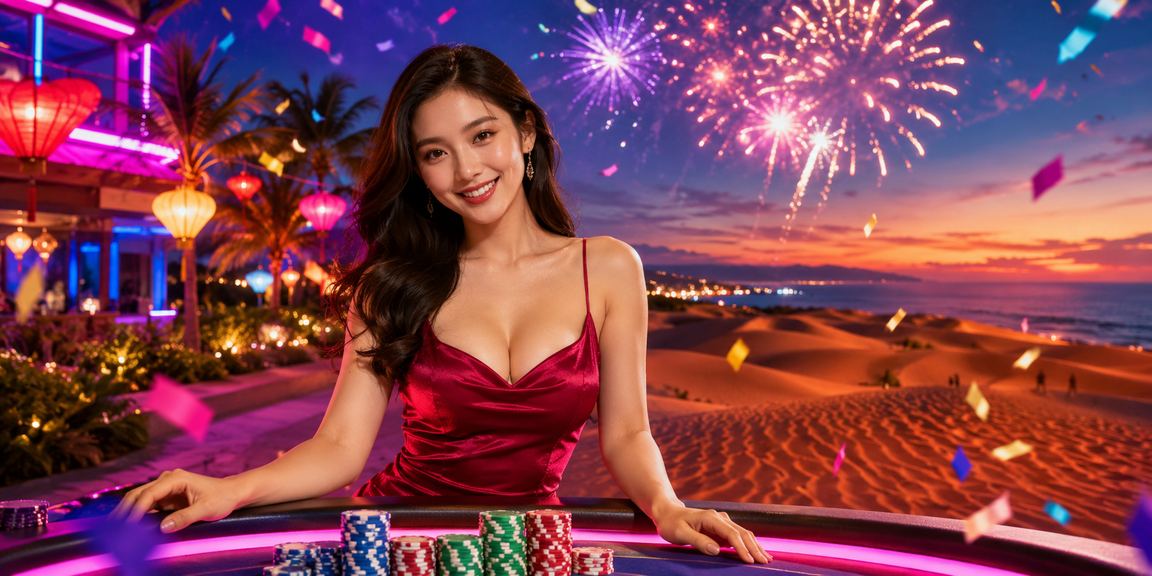Người dùng tải ứng dụng và đăng ký nhận thưởng tại Mũi Né về đêm